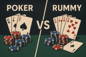 Poker vs Rummy