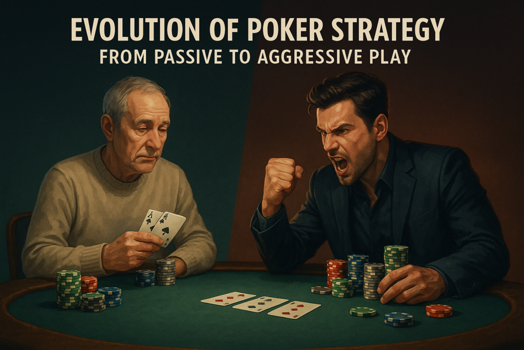 Evolution of Poker Strategy: From Passive to Aggressive Play