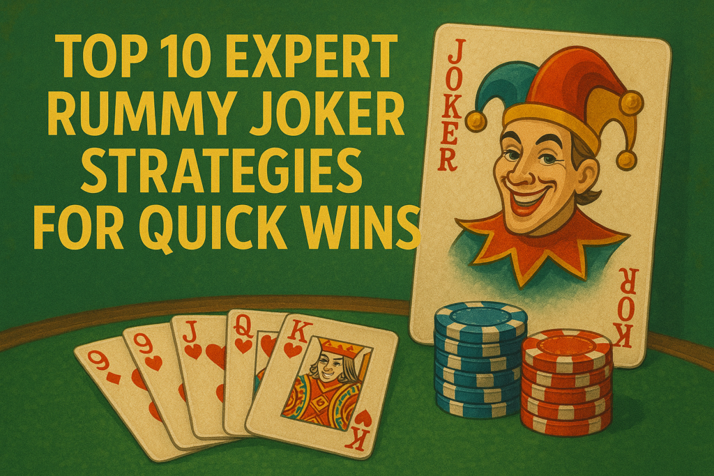 Top 10 Expert Rummy Joker Strategies for Quick Wins