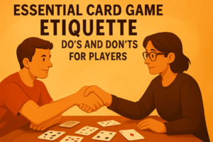 Card game etiquette