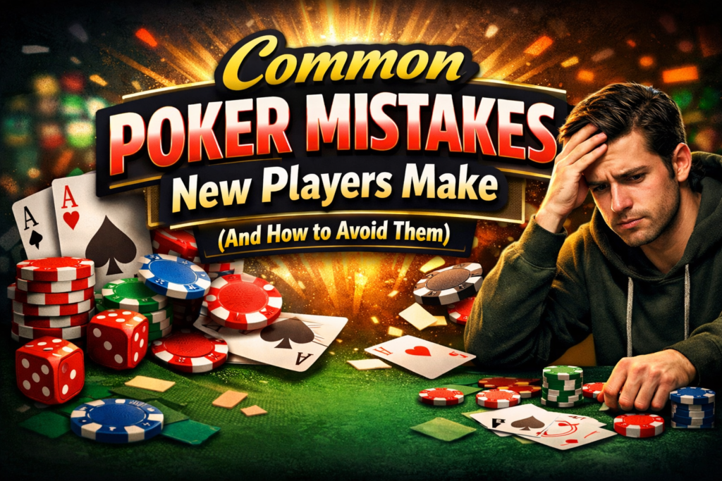 Common Poker Mistakes New Players Make (And How to Avoid Them)