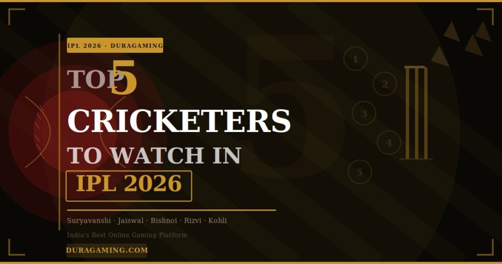 Top 5 cricketers ipl 2026