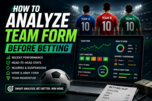 How to Analyze Team Form Before Betting
