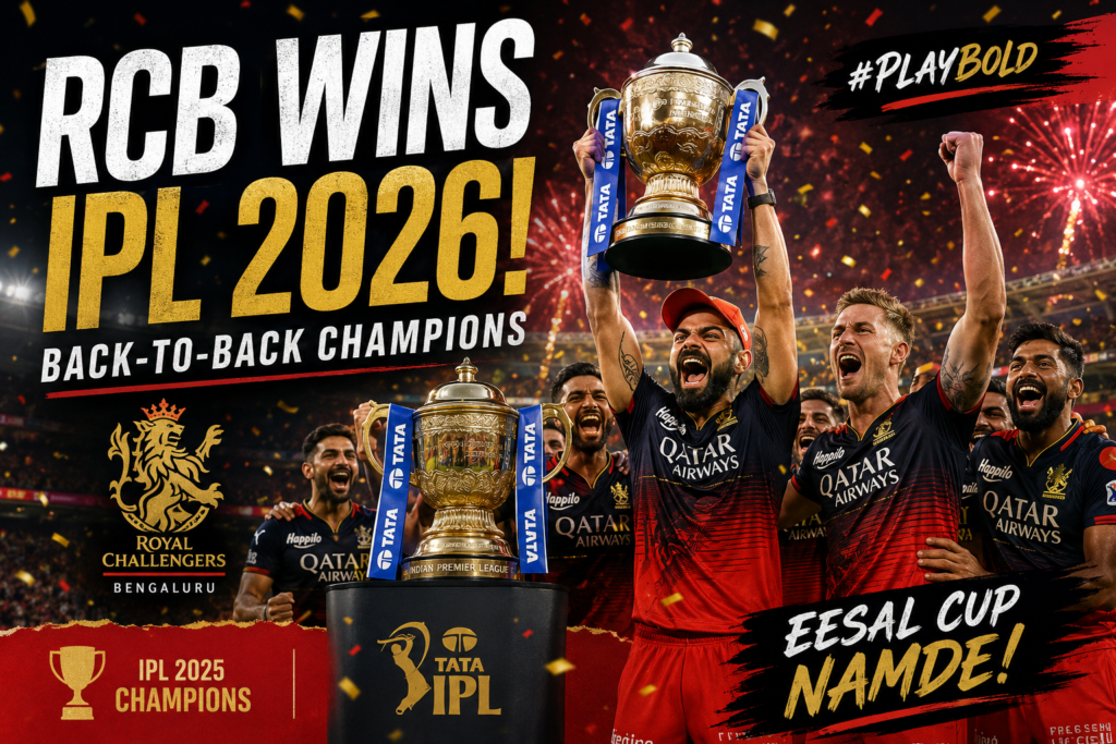 RCB Wins IPL 2026